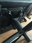 Modern Black Ergonomic Swivel Office Chair With Wheels / Adjustable Desk Chair