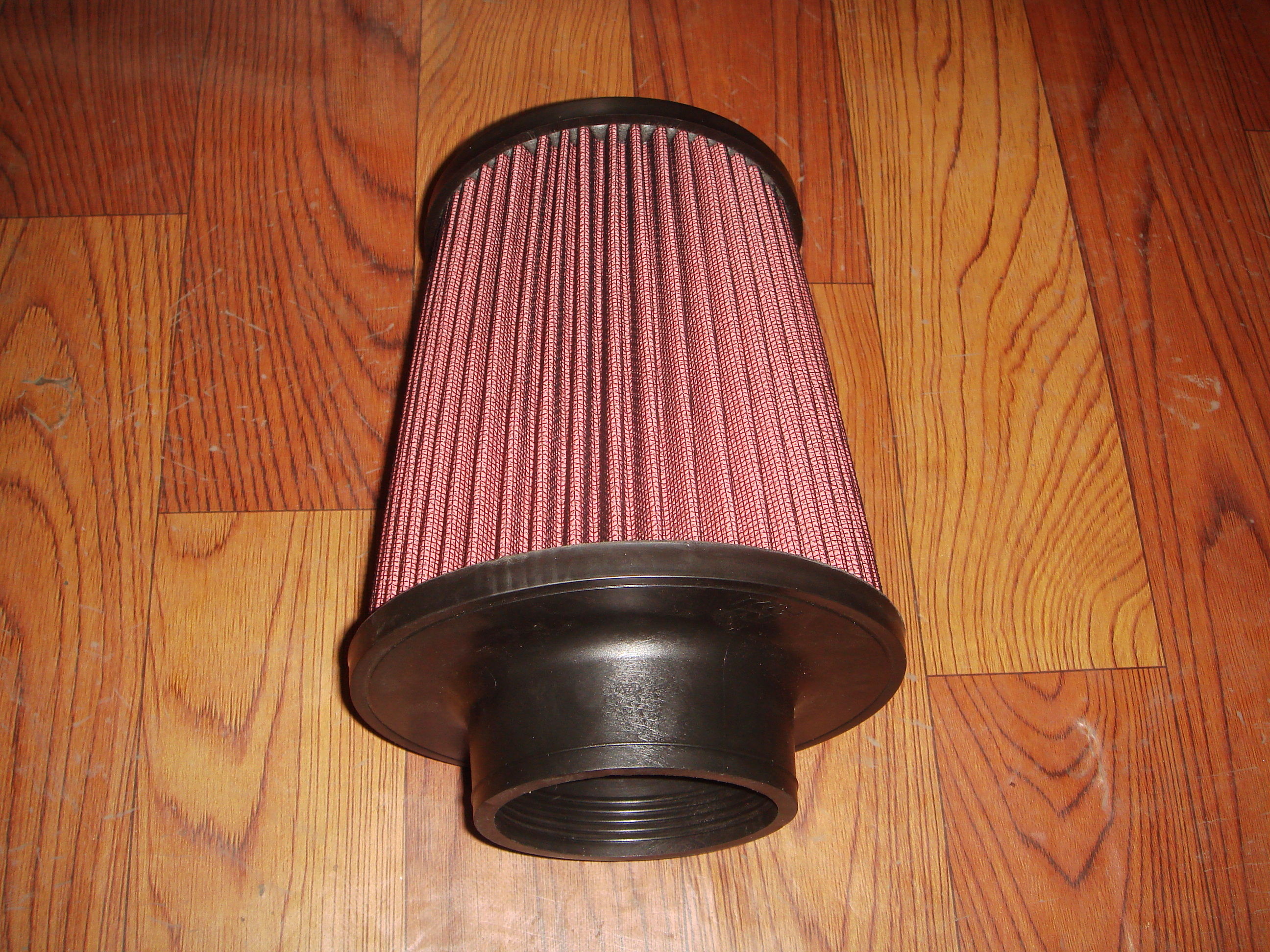 Racing Auto Air Filters Upper And Lower With Rubber Cover / k And n Air Intake Filter