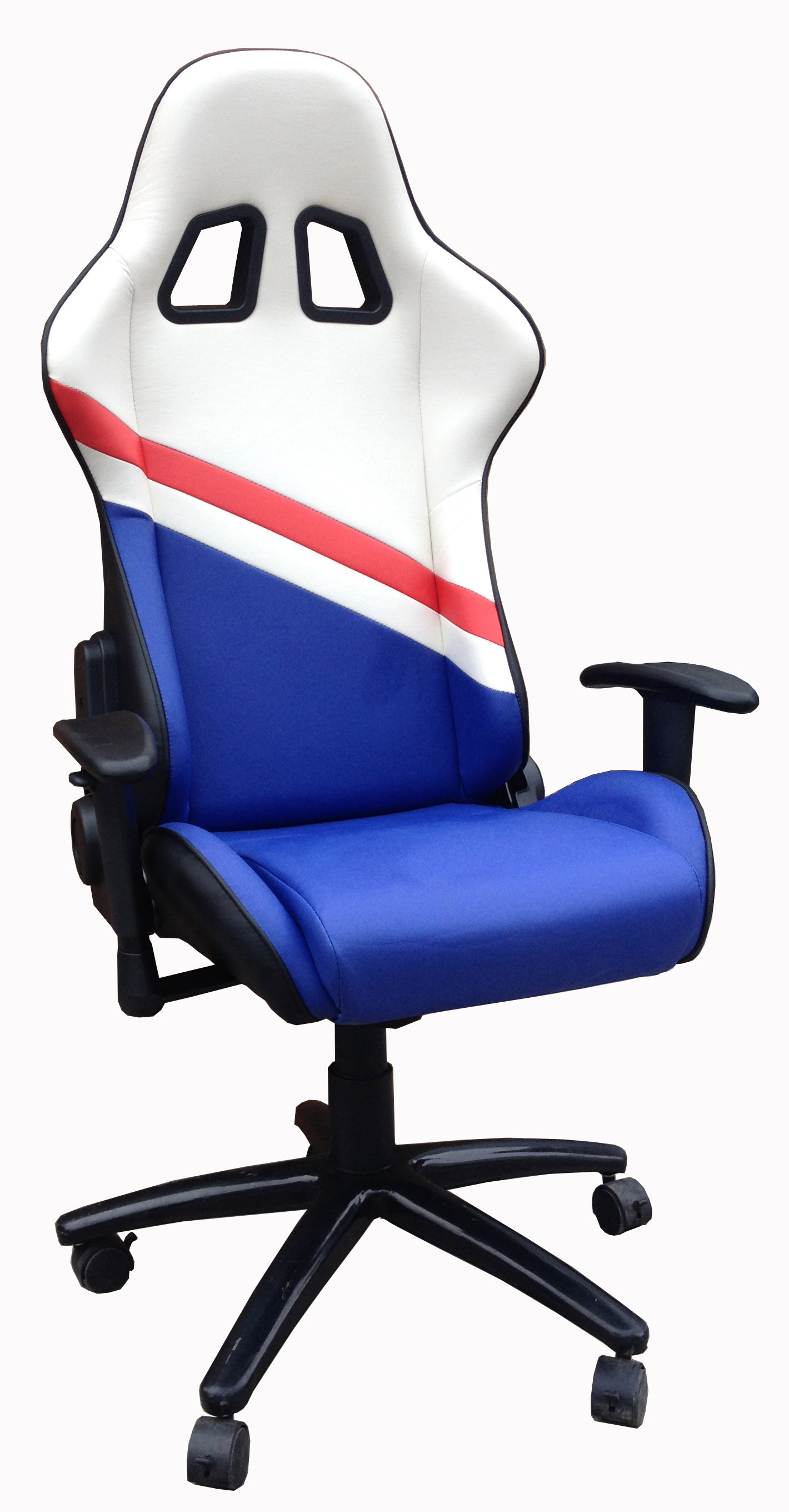 Durable PU Leather Adjustable Office Chair For Work , Study , Rest And Sleep