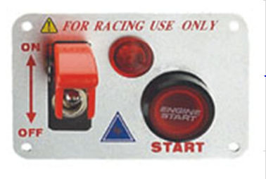 Porcellana Pannello del commutatore della vettura da corsa di Speediness di potere di 12 volt con indicatore luminoso rosso fabbrica