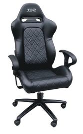 Porcellana PVC di corsa piegante regolabile della sedia dell&#039;ufficio di gioco della sedia dell&#039;ufficio dello SGS con resto del bracciolo fabbrica