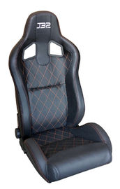 Porcellana Il nero regolabile PVC/PU Seat di corsa/sport che corrono sede di automobile con il singolo cursore fabbrica